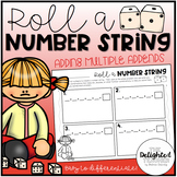 Roll a Number String Game {Adding Multiple Addends}
