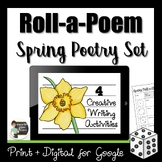 Roll-a-Poem - Spring Poetry Set Creative Writing Activity 