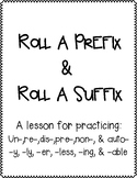 Roll a Prefix and Roll a Suffix