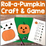 Roll-a-Pumpkin - Halloween Speech Therapy - Fall Speech an