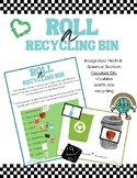 Roll a Recycling Bin - Earth Day Station - Doubles Math & 
