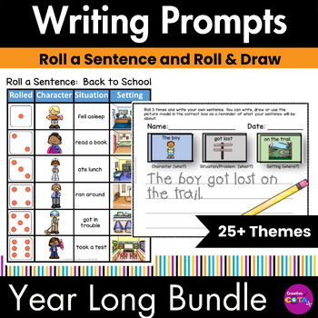 Preview of Occupational Therapy Writing & Math Center Writing and Drawing Bundle