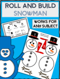 Roll a Snowman | Winter Activity | Dice Game