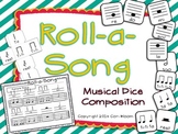 Roll-a-Song Musical Dice Composition: Half Note, Half Rest