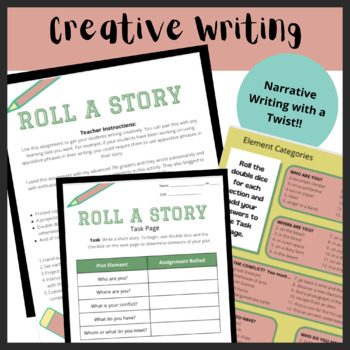 creative writing projects for middle school