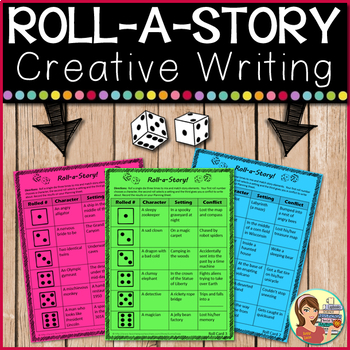 Preview of Short Story Creative Writing (Roll-a-Story)