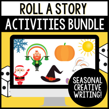 Preview of Creative Writing Activities Bundle - Roll a Story