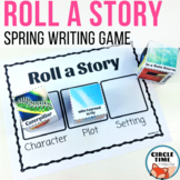 Spring Story Cubes for April Writing Center, Create your o