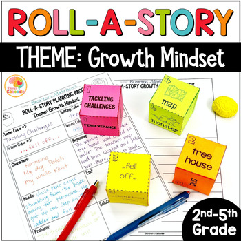 Roll a Story: Growth Mindset Creative Writing Activity by Kirsten's ...