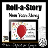 Roll a Story - New Year Story Creative Writing Activity - 