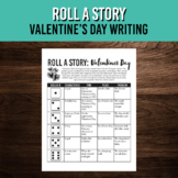 Roll a Story Valentine's Day Narrative Writing Activity | 