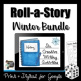 Roll a Story - Winter Stories Creative Writing Activity Bu