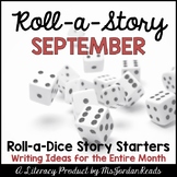 Roll-a-Story Writing Activity | September Story Starters