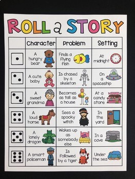 Roll a Story - Writing Center by My Teaching Pal | TpT
