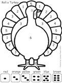 Roll a Turkey: Math Fun for Kindergarten