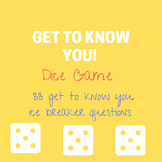 Roll a dice get to know you ice breaker game
