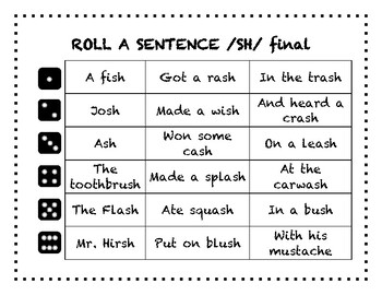 Final SH Sentences