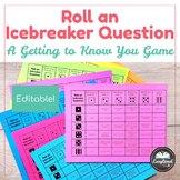 Roll an Icebreaker Question - Getting to know you activity