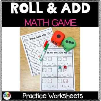 Preview of Roll and Add Worksheets