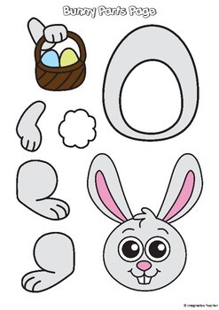 Roll and Build – Easter Bunny by Imaginative Teacher | TpT