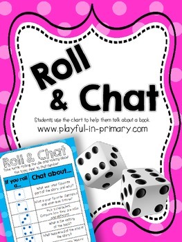 Preview of FREEBIE! Roll and Chat: Reading Comprehension Dice Game
