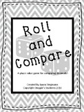 Roll and Compare Decimals Game