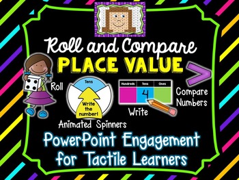Preview of Roll and Compare Place Value