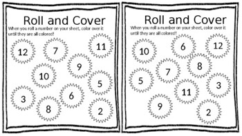 Preview of Roll and Cover