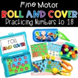 Roll and Cover Math Game Number Sense Activities