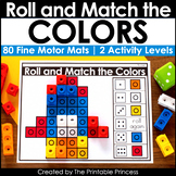 Roll and Match with Color Cubes | Great for Fine Motor, Morning Tubs, or Centers