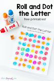 Roll and Dot the Letter A-Z