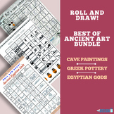 Roll and Draw Best of Ancient Art - Cave Art, Ancient Egyp