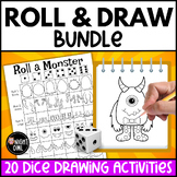 Roll and Draw Bundle - 20 Dice Drawing Activities