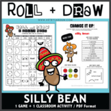 Roll and Draw Game - A Silly Bean (Bean Day on January 5)