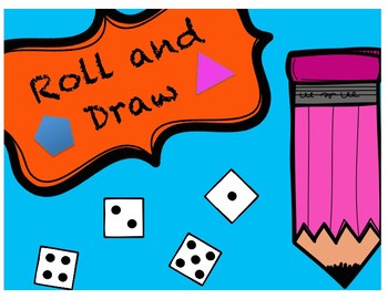 Preview of Roll and Draw Shapes