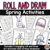Roll and Draw Spring Art and Writing Activities