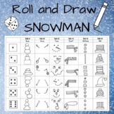 Roll and Draw a Snowman