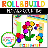 Roll and Make a Flower Counting Activity Center
