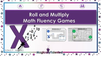 Preview of Roll and Multiply Smartboard Games