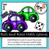 Roll and Race- Early Numeracy Games for Kindergarten