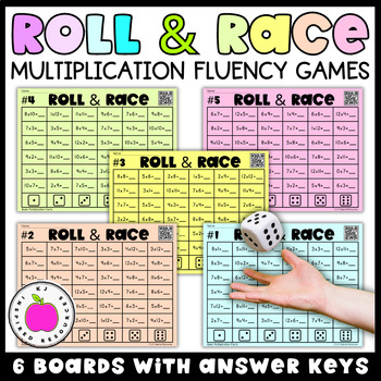 Relentlessly Fun, Deceptively Educational: Multiplication AREA Dice Roll  Game