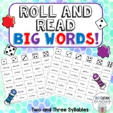 Roll and Read Big Words!