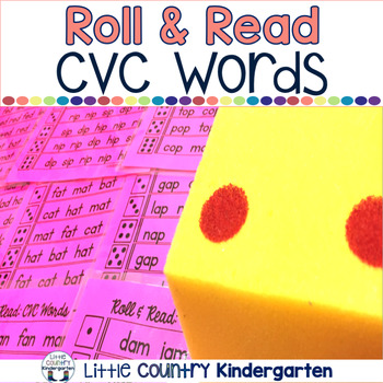 Preview of Roll and Read CVC Words