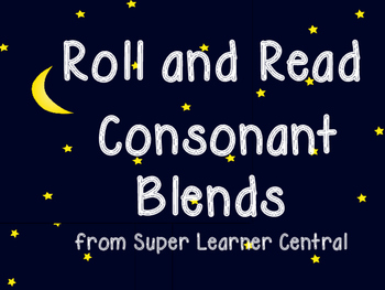 Preview of Roll and Read Consonant Blends