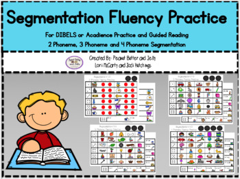 Preview of Roll and Read: PHONEME SEGMENTATION fluency game