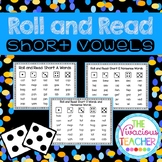 Short Vowels (CVC Words and Nonsense Words) Roll and Read Games