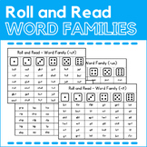 Roll and Read - Short Vowel Word Families - Phonics - Read