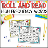 High Frequency Words Roll and Read Activity | Sight Words Game