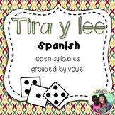 Roll and Read Spanish Syllables