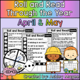 Roll and Read Through the Year: April and May Fluency Practice